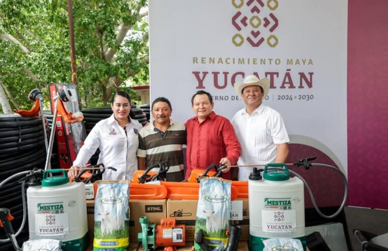 Renacimiento Agropecuario llega a otros 19 municipios yucatecos