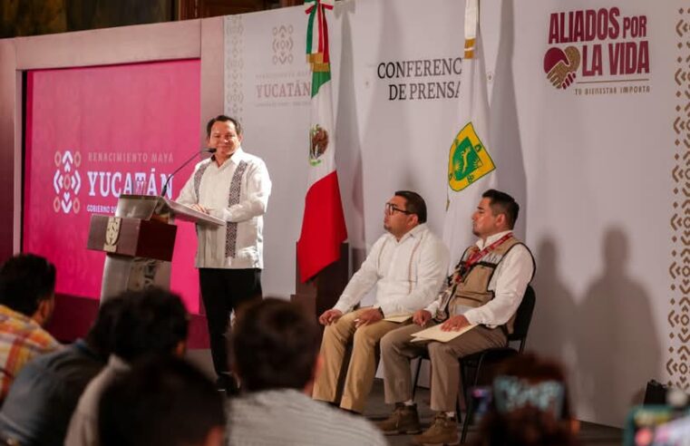 Gobierno de Yucatán despliega operativo para atender la marea roja