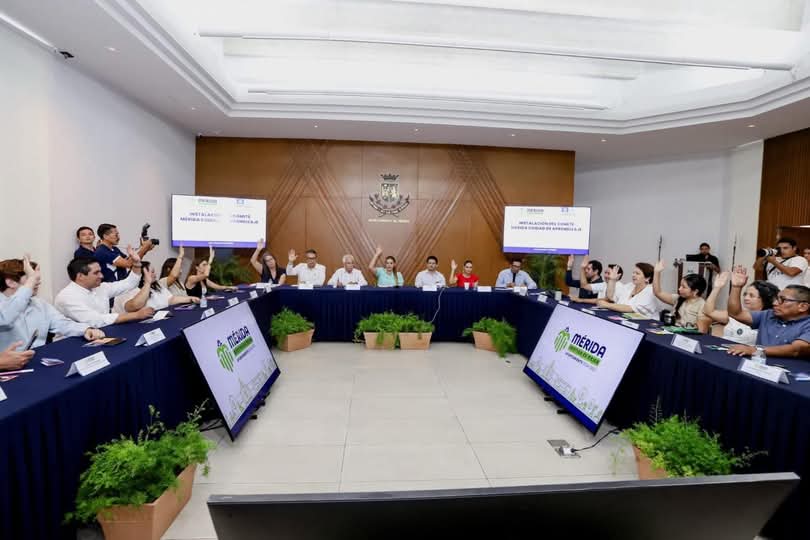 Ayuntamiento instala el Comité de Mérida Ciudad del Aprendizaje de la UNESCO
