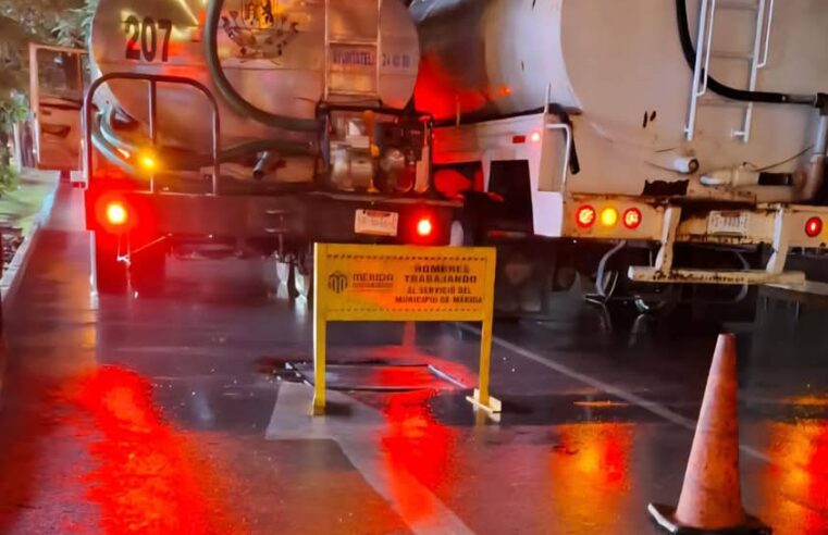 Atiende Ayuntamiento de Mérida reportes de afectaciones por lluvias