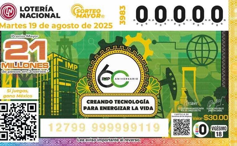 Mérida se queda con el tercer lugar de la Loteria Nacional