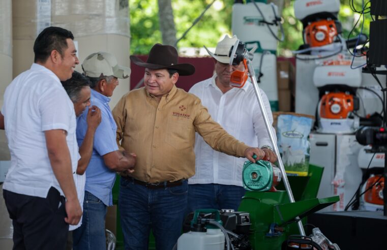 Avanza el Renacimiento Agropecuario en el sur de Yucatán