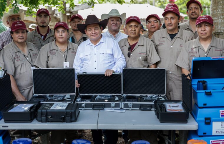 Yucatán fortalece su ganadería con apoyo técnico y genética de alto nivel