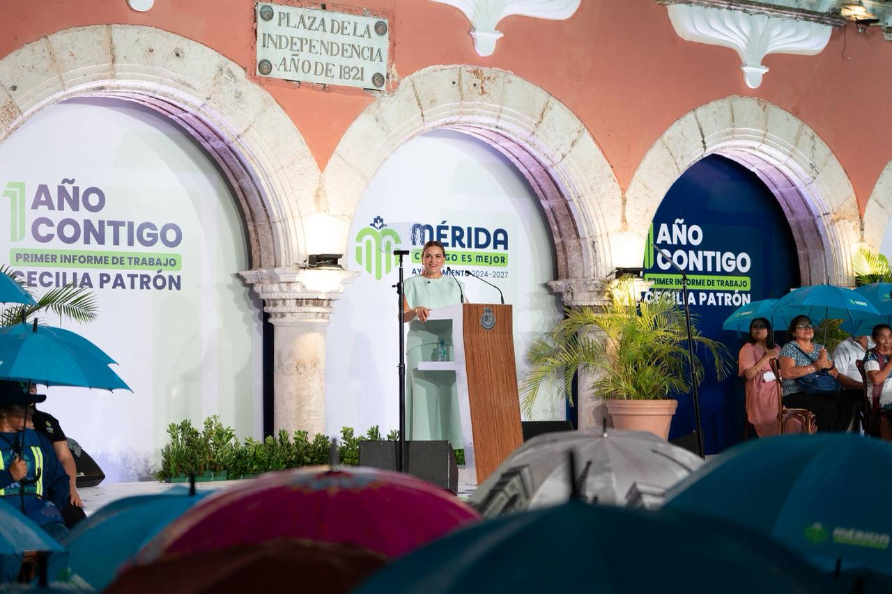 En Mérida sabemos gobernar y dar resultados de la mano de la gente: Cecilia Patrón