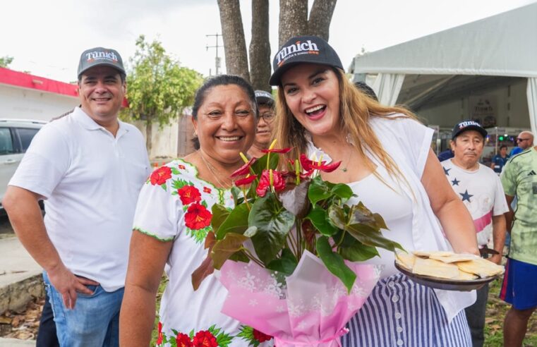 Destaca Cecilia Patrón la derrama económica para participantes de la Feria Tunich