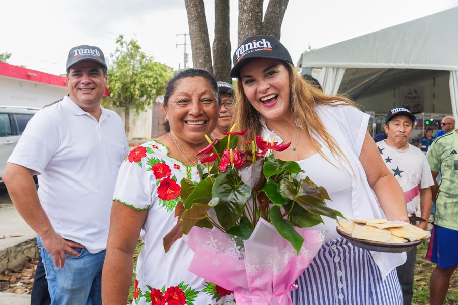 Destaca Cecilia Patrón la derrama económica para participantes de la Feria Tunich