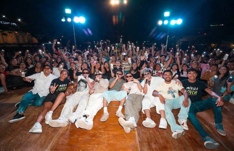 Arrancó el Mes de la Juventud en Mérida con todo el “power”