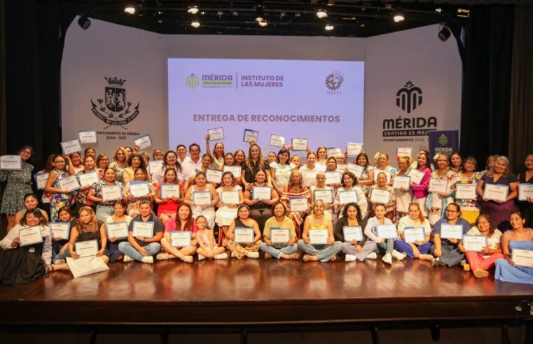 Cecilia Patrón impulsa la autonomía económica y libertad para las mujeres de Mérida