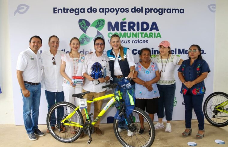 Cecilia Patrón entrega apoyos de turismo comunitario en comisarias