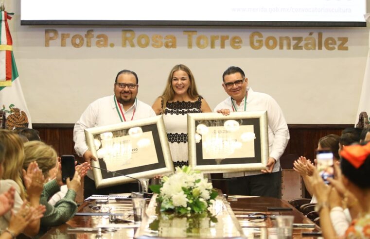 Cabildo de Mérida entrega la medalla Héctor Herrera “Cholo” 2025 a Dzereco y Nohoch