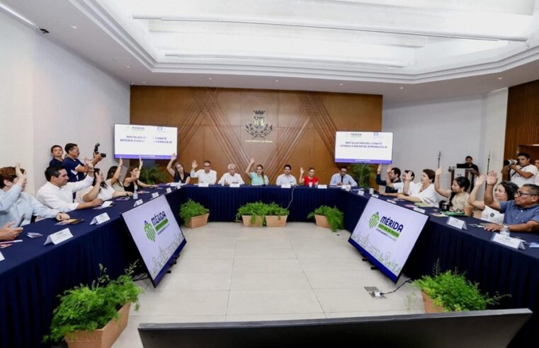 El Ayuntamiento instala el Comité de Mérida Ciudad del Aprendizaje de la UNESCO