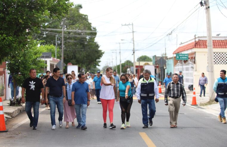 Llegaremos a los 100 kilómetros de calles repavimentadas y nuevas: Cecilia Patrón