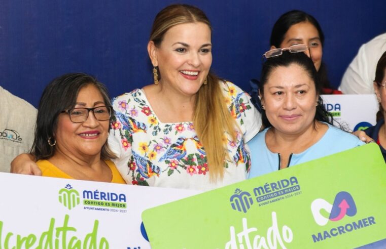 Siete de cada 10 apoyos del Ayuntamiento de Mérida son para mujeres: Cecilia Patrón