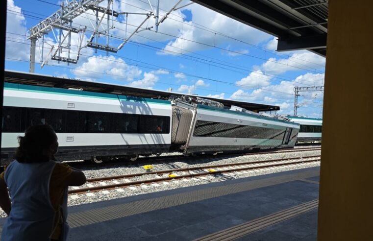 Descarrila el tren en maya en Izamal