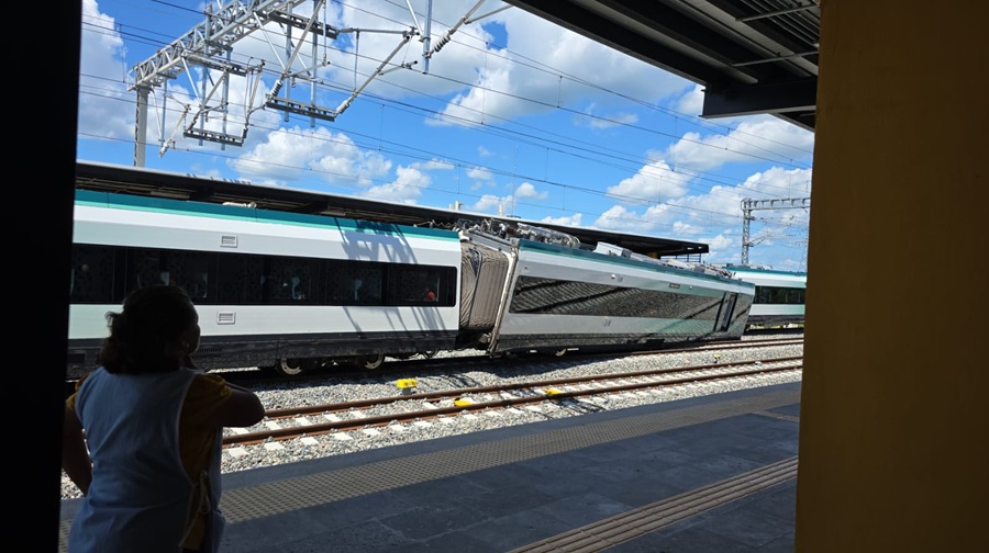 Descarrila el tren en maya en Izamal