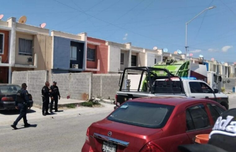 Abandonan el cuerpo de un bebé en un camión recolector de basura en Nuevo León