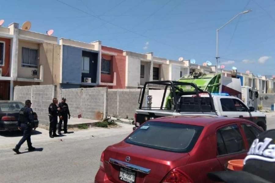 Abandonan el cuerpo de un bebé en un camión recolector de basura en Nuevo León