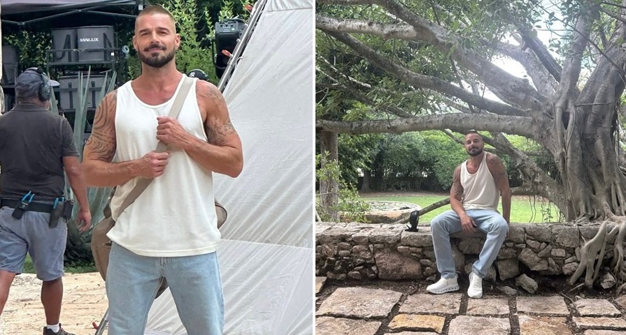 Ricky Martin llega a Yucatán para grabar una película