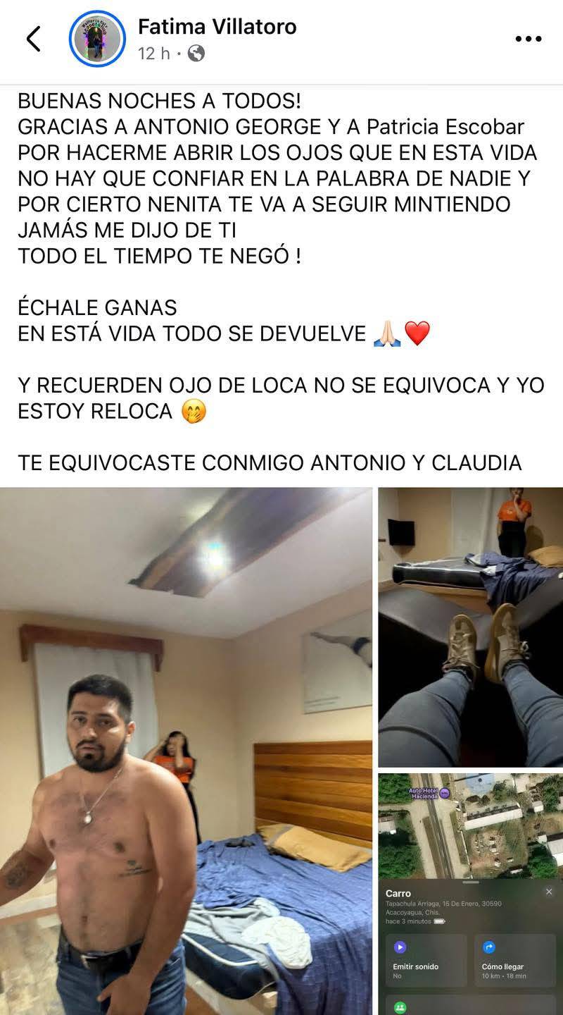 Lo cacharon en el motel por no apagar el GPS