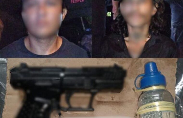 Detenidos por disparar en calles del centro de Mérida…con replica de pistola