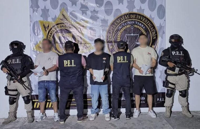 Detienen a tres cubanos por millonarios robos en predios de Merida