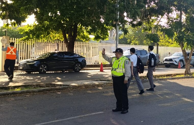 Refuerzan medidas de seguridad vial ante el regreso a clases