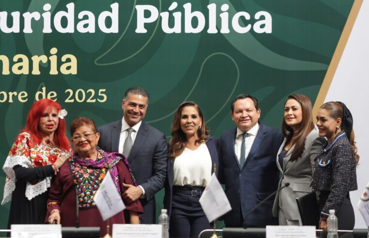 Yucatán refuerza coordinación con la Federación para mantener la seguridad pública