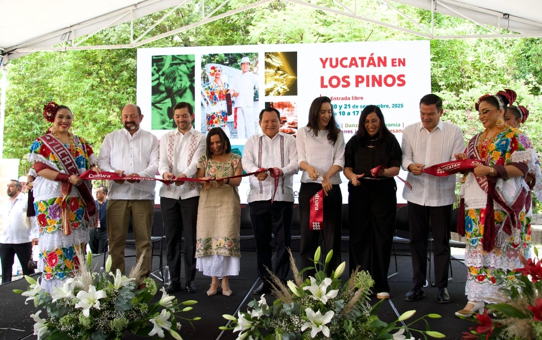 Yucatán lleva su cultura, gastronomía y tradición a Los Pinos