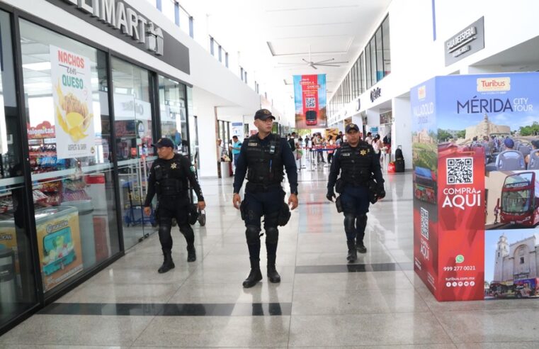 Buenos resultados en el Operativo Vacacional de la Policía de Mérida