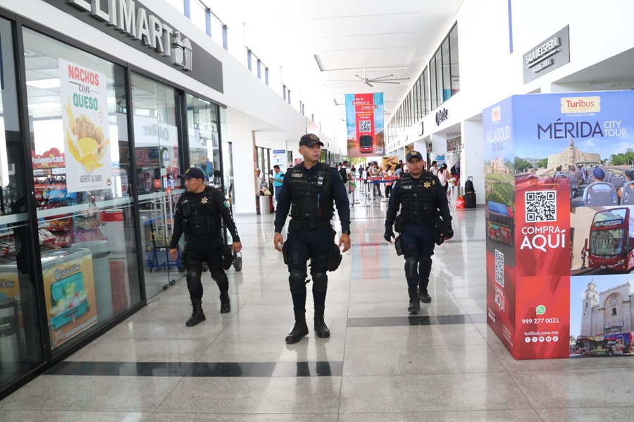 Buenos resultados en el Operativo Vacacional de la Policía de Mérida