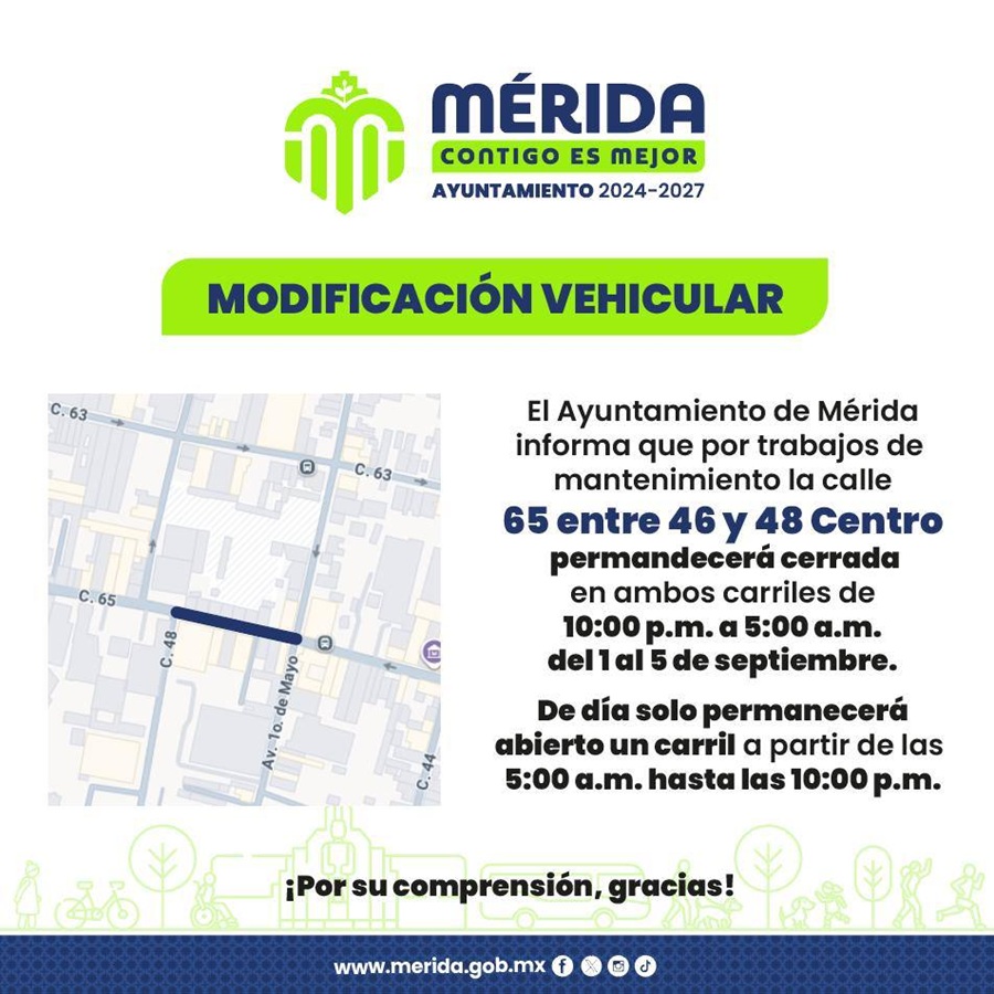 El Ayuntamiento dará mantenimiento a la calle 65, en el tramo de la Casa del Pueblo