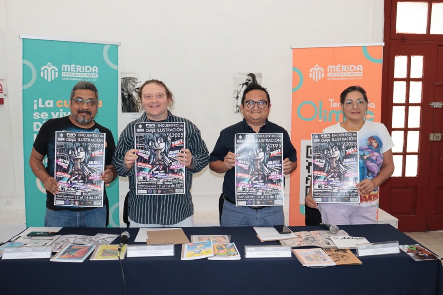 Todo listo para el Encuentro de Ilustración FIHM 2025 en la Temporada Olimpo