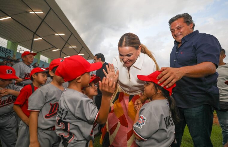 Le cumplimos a Mérida con mejores espacios deportivos: Cecilia Patrón