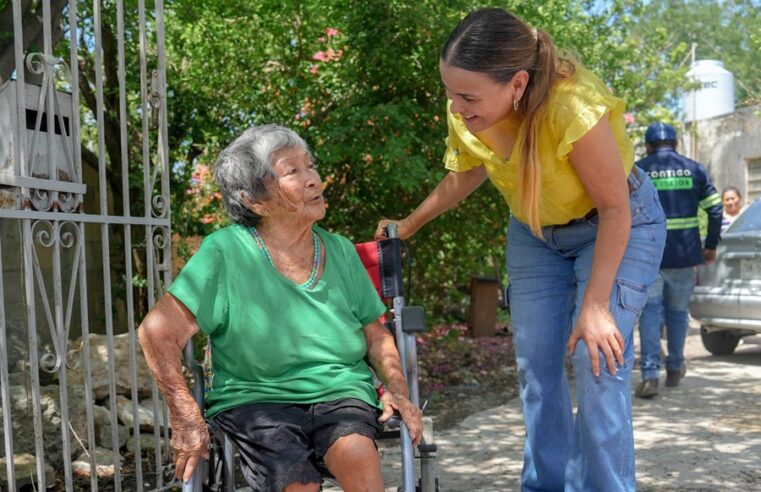 El Ayuntamiento busca nuevas formas de acercar la salud a las familias de Mérida: Cecilia Patrón