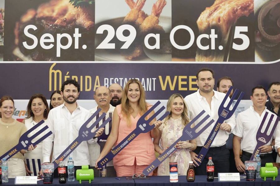 Convoca Cecilia Patrón a meridanos a participar en el Restaurant Week