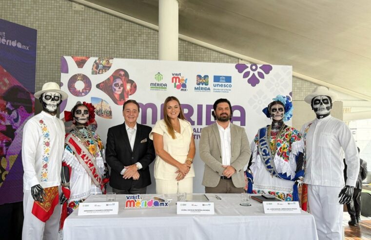 Cecilia Patrón promueve festivales culturales y deportivos de Mérida en la Ciudad de México