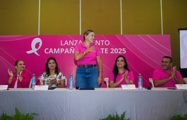 Cecilia Patrón apoya a las meridanas con atención médica y mastografías sin costo