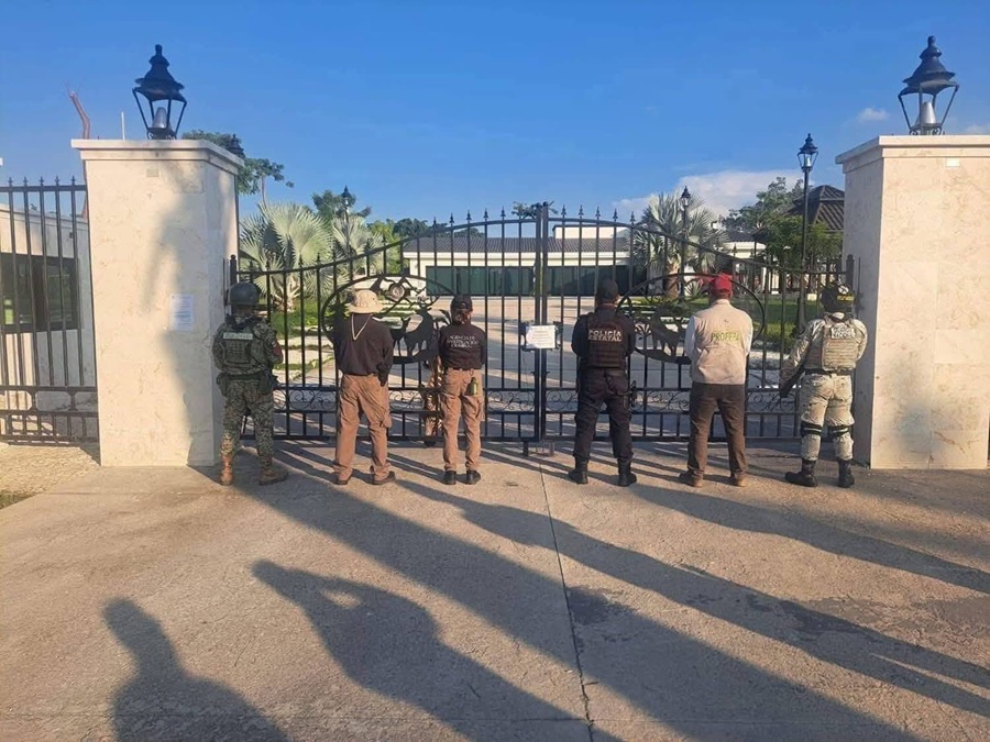 Aseguran la mansión de un empresario chiapaneco vinculado a La Barredora