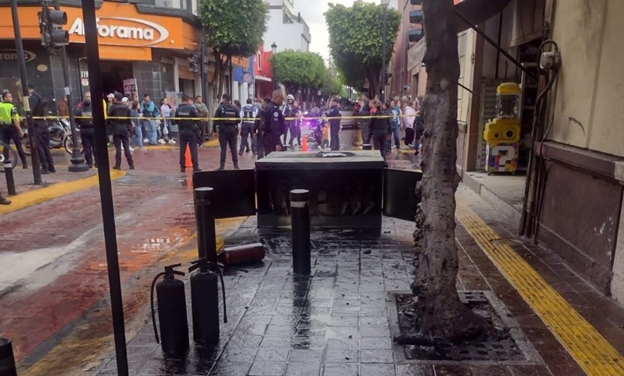 Explota transformador en el centro de León: 10 lesionados