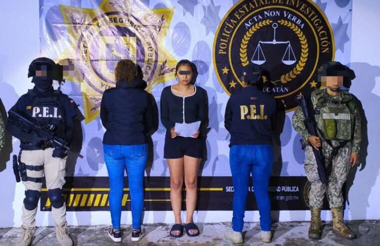 Cae en Yucatán mujer miembro de una banda que asaltaba residencias en Edomex