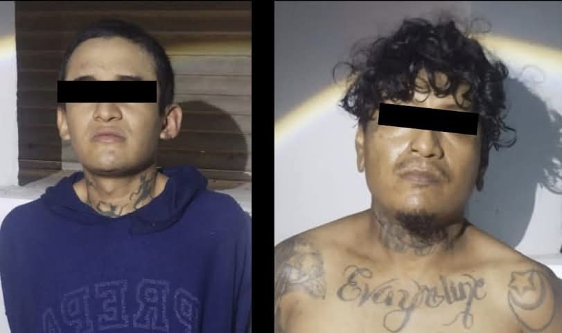 Policías de la SSP someten a violentos sujetos en el sur de Mérida