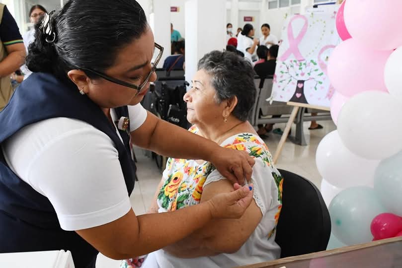 Inicia en Yucatán la Campaña de Vacunación contra influenza, Covid-19 y neumococo