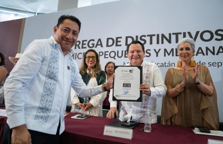 Más de 100 empresas locales reciben el distintivo Hecho en México