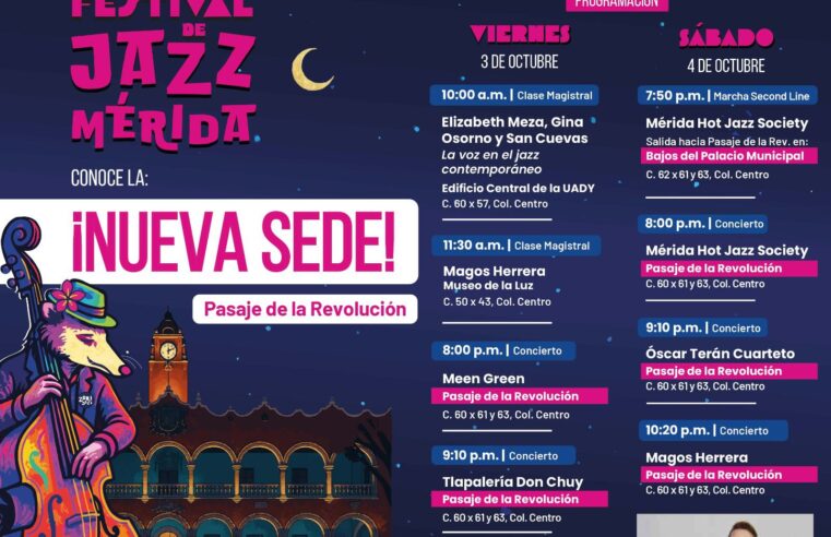 El Festival del Jazz se va al Pasaje de la Revolución