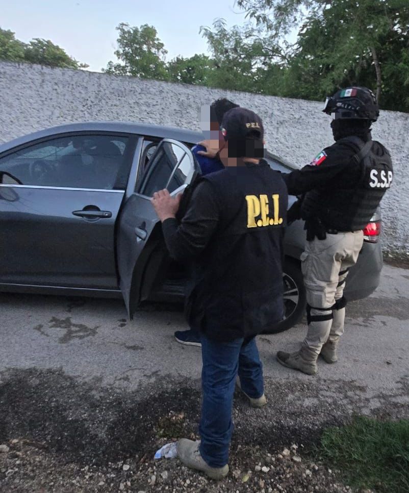 Detenidos un tabasqueño y dos yucatecos en operativo antinarcóticos en Ixil