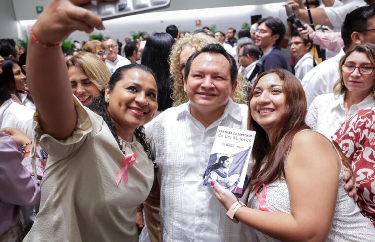 Repartirán 150 mil Cartillas de Derechos de las Mujeres en municipios y comisarías de Yucatán