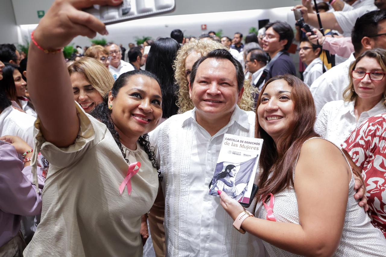 Repartirán 150 mil Cartillas de Derechos de las Mujeres en municipios y comisarías de Yucatán