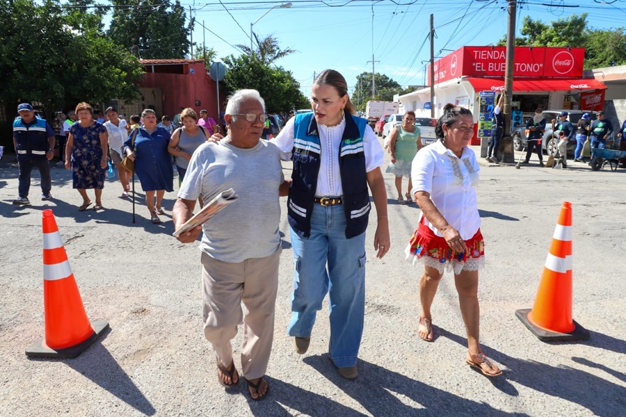 Cecilia Patrón realiza en Mayapán el Mega Operativo número 11 del año