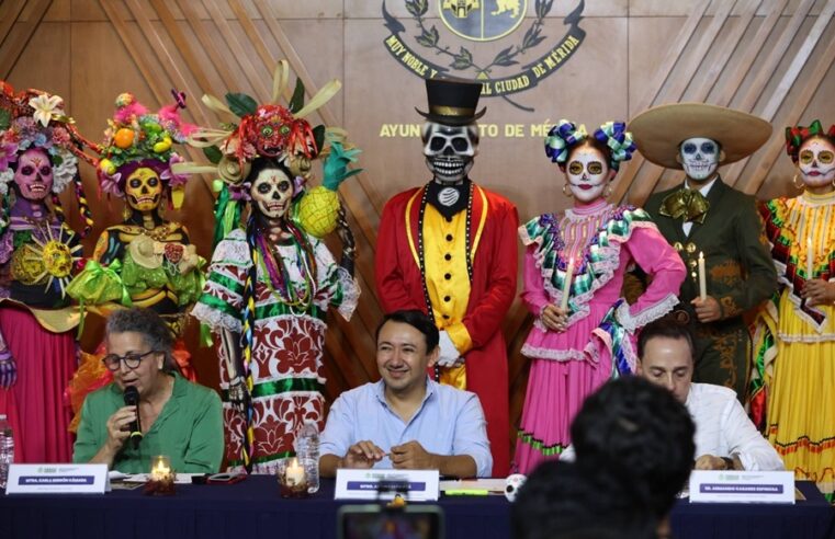 El Ayuntamiento de Mérida presenta el Desfile de Catrinas 2025