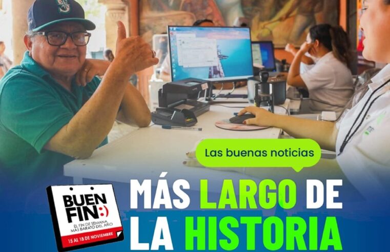 Este jueves 16 de octubre inicia el Buen Fin en el Ayuntamiento de Mérida